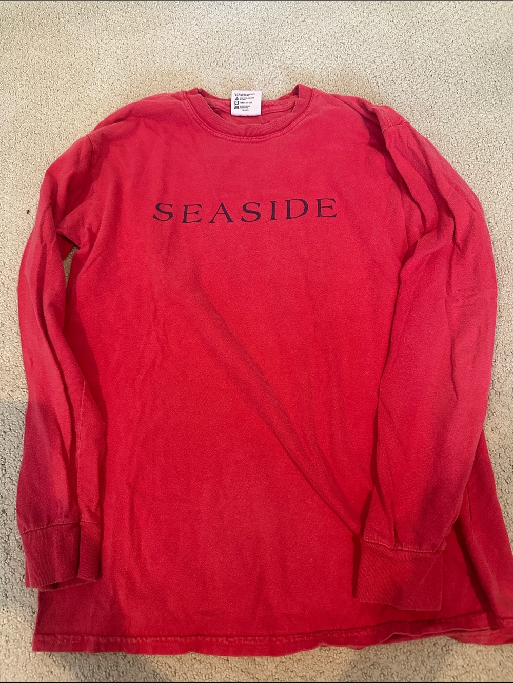 Seaside 30-A Long Sleeve Tee - Red